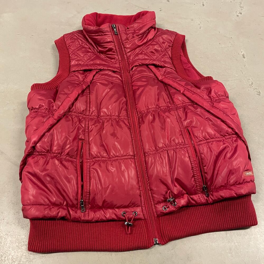 Vintage Y2K Calvin Klein performance ski puffer vest jacket